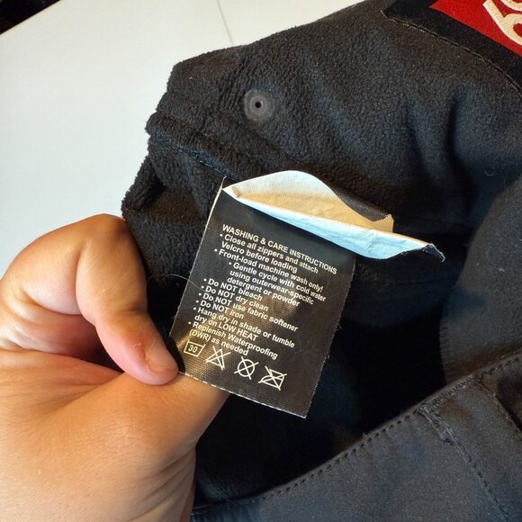 686 Women M Snowboarding Pants Waterproof Insulated Skinny Fit Black Flare TEAR - Picture 6 of 10